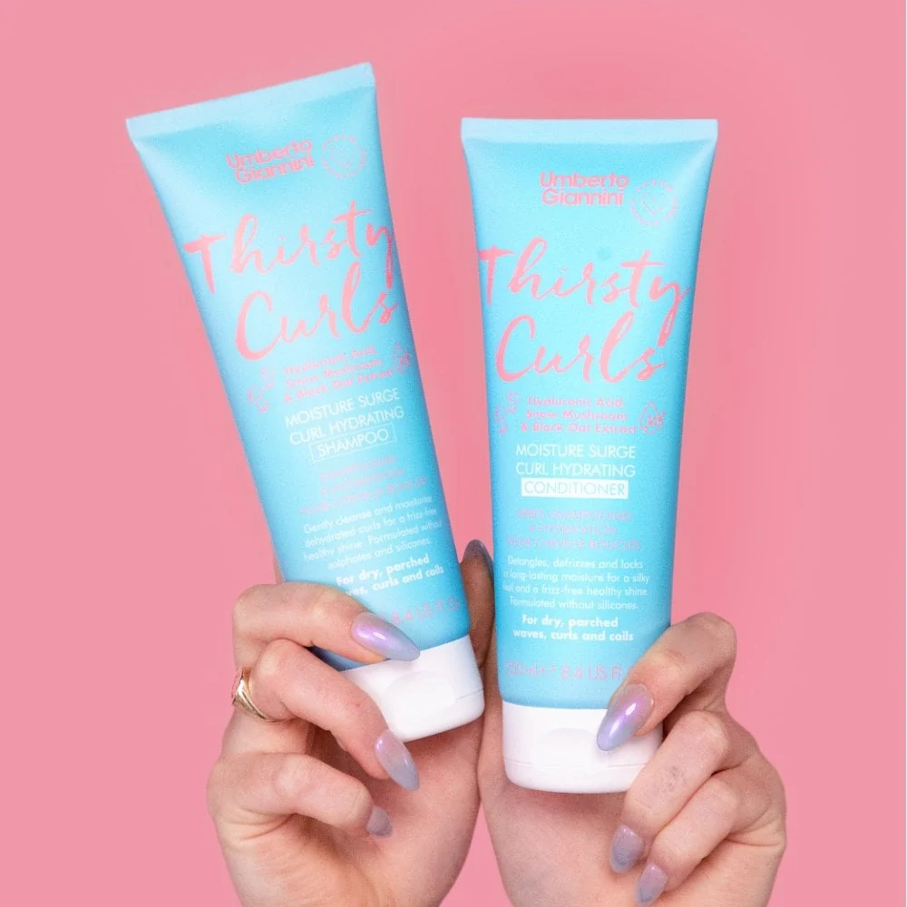 Umberto Giannini Thirsty Curls Curl Hydrating Conditioner 250ml - Image 4