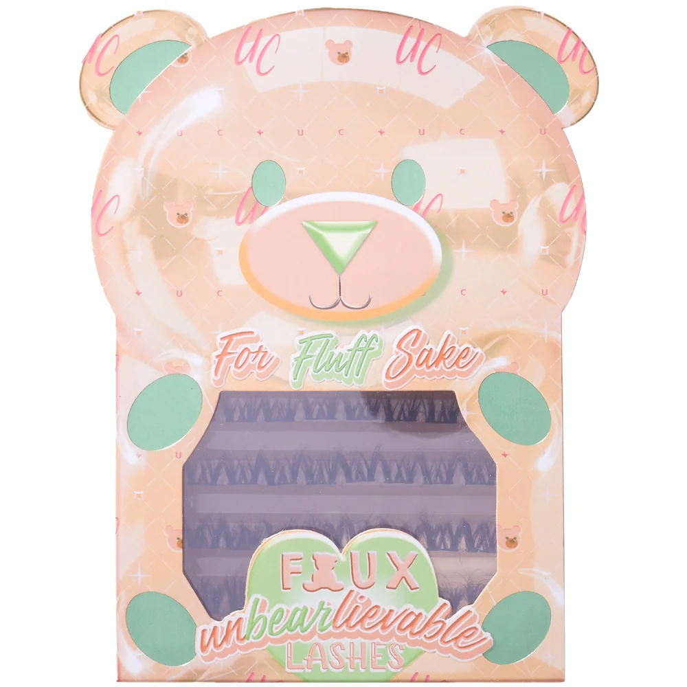 Unicorn Cosmetics For Fluff Sake Unbearlievable DIY Individual Lash Clusters Black
