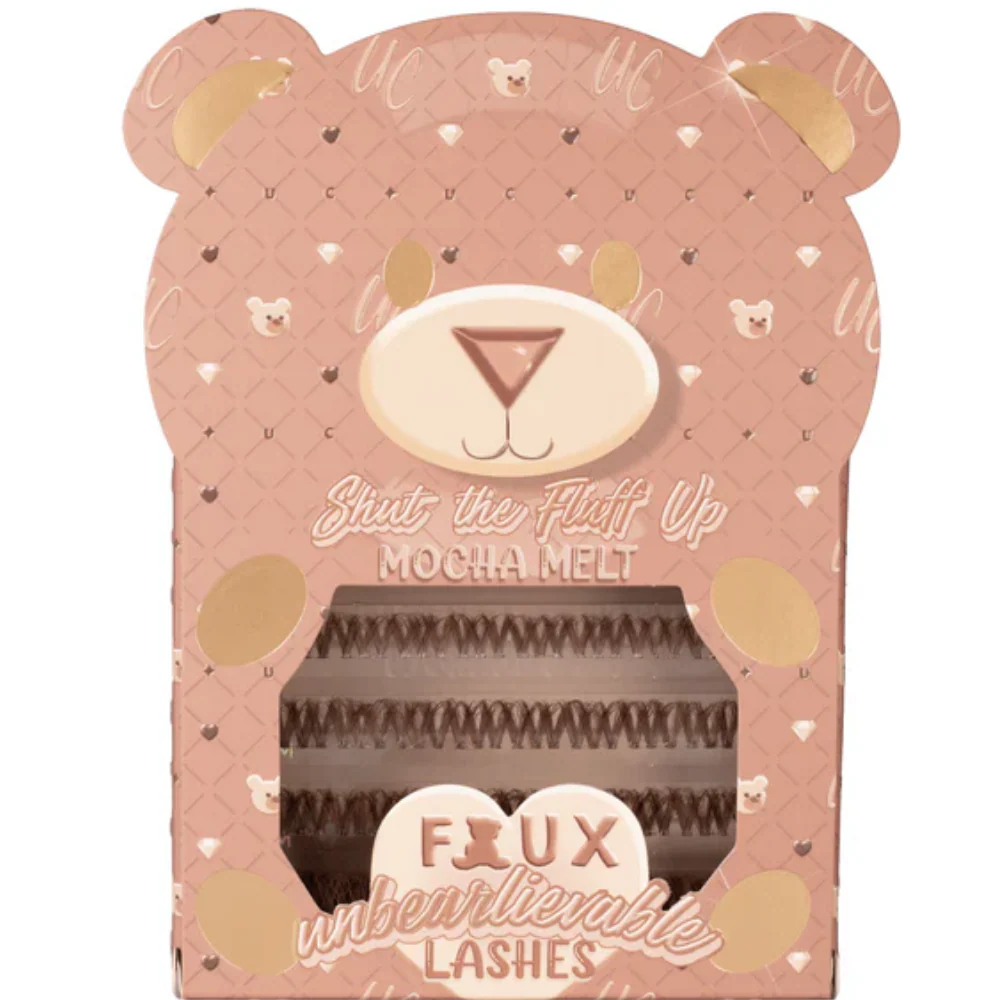 Unicorn Cosmetics Shut The Fluff Up Unbearlievable DIY Individual Lash Clusters Mocha Melt