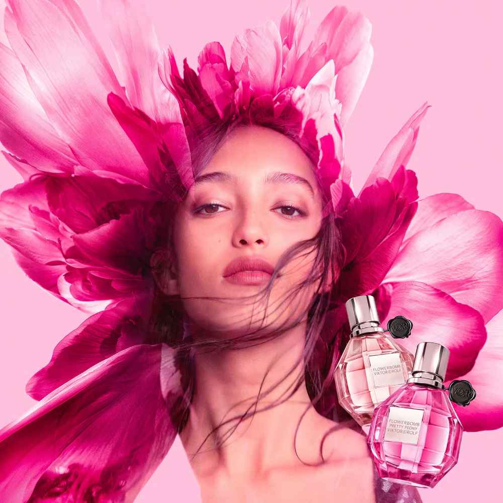 Viktor & Rolf Flowerbomb Pretty Peony Eau De Parfum 100ml - Image 5