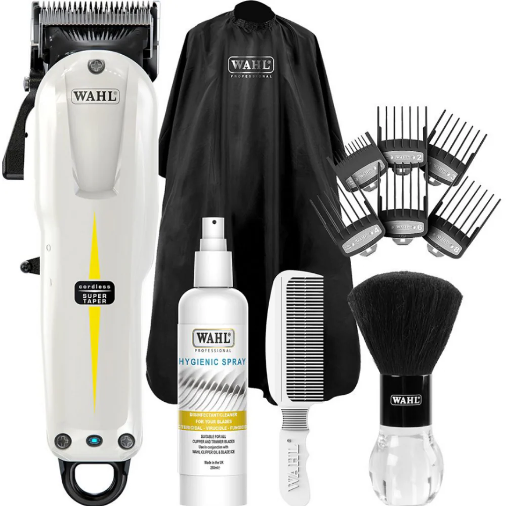 Wahl Professional Cordless Super Taper Hair Clipper Essentials Kit