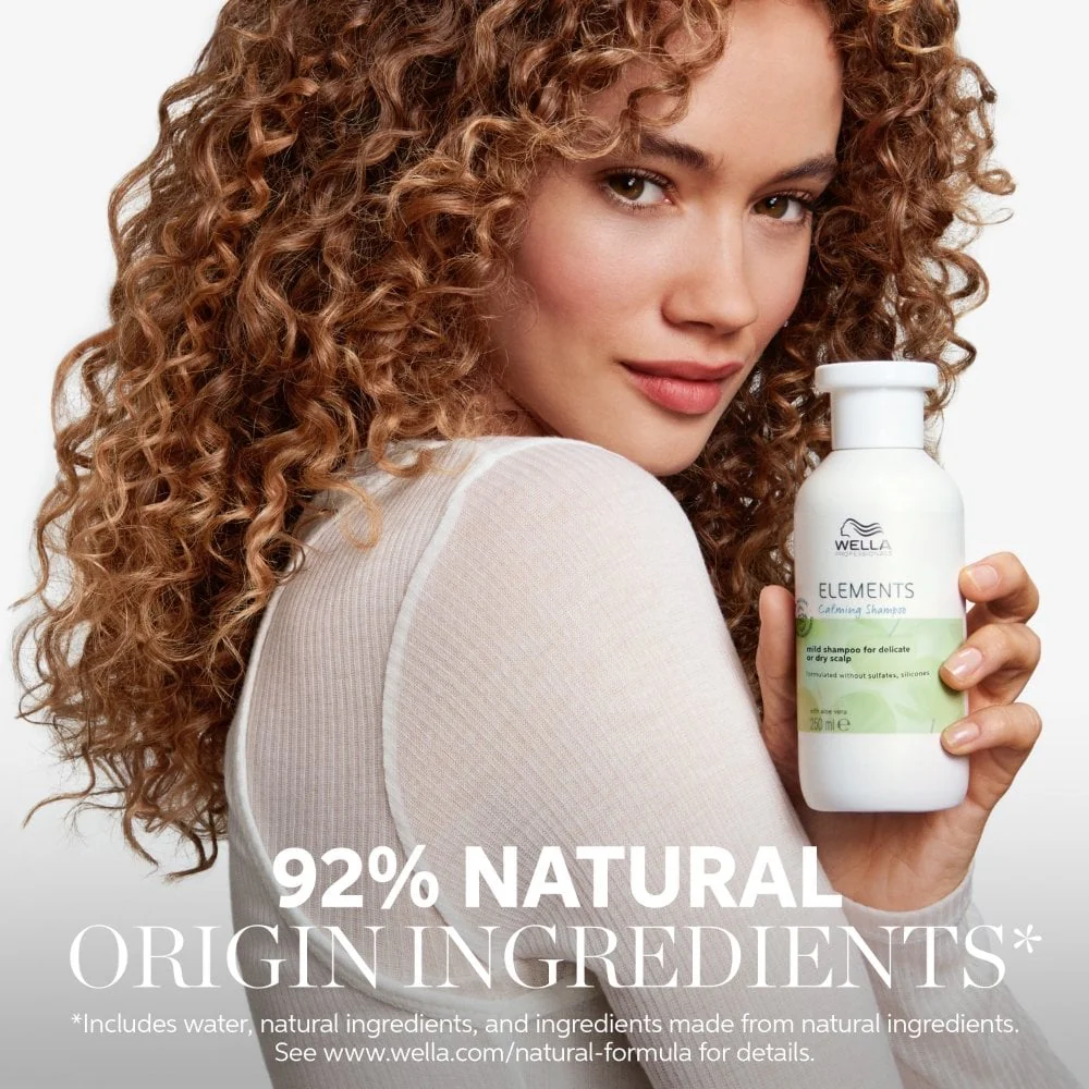 Wella Professionals Elements Calming Shampoo 250ml - Image 3