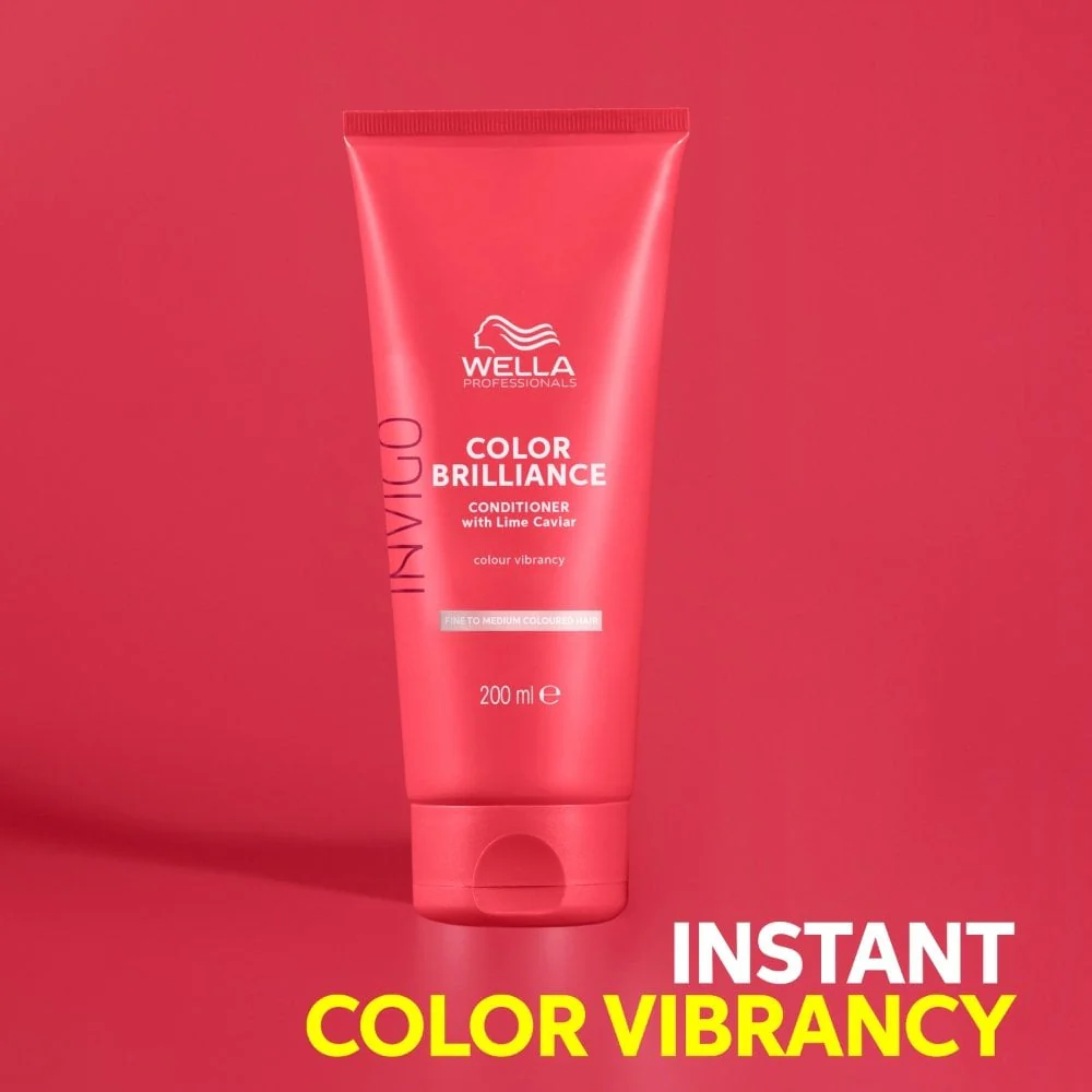 Wella Professionals Invigo Colour Brilliance Vibrant Colour Conditioner Fine/Normal Hair 200ml - Image 2