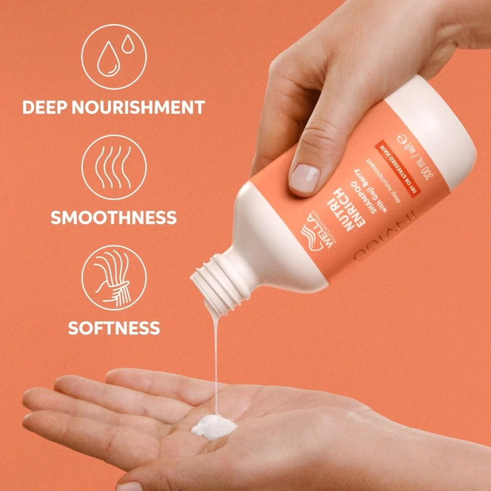 Wella Professionals Invigo Nutri-Enrich Deep Nourishing Shampoo 300ml - Image 8