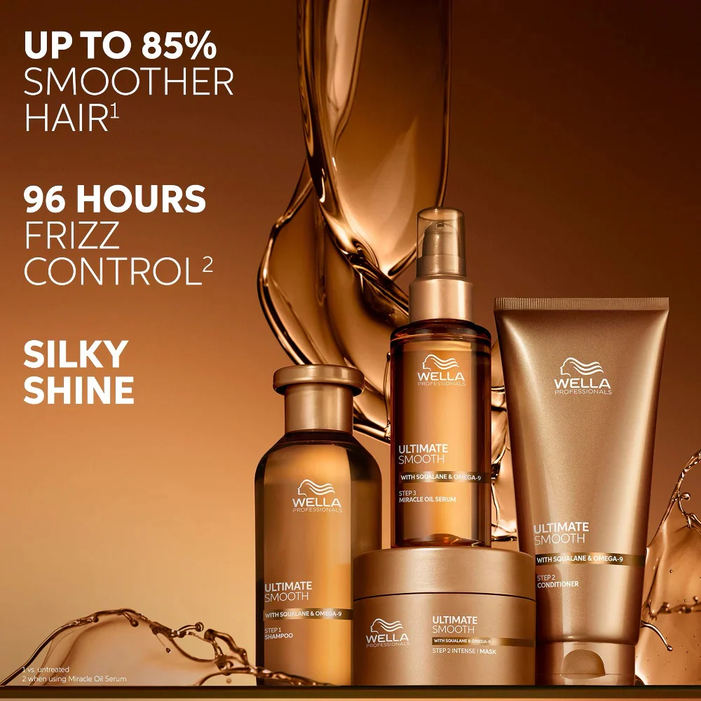 Wella Professionals Ultimate Smooth Shampoo 250ml - Image 7