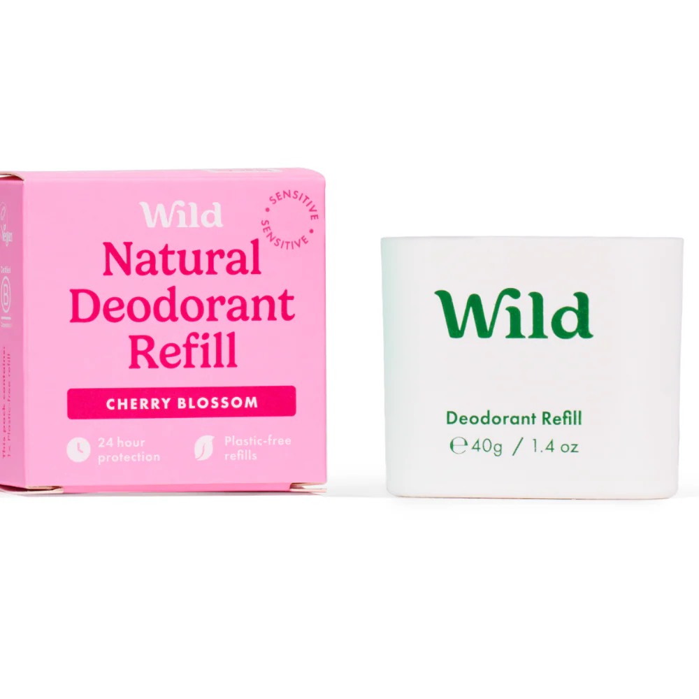 Wild Cherry Blossom Sensitive Deodorant Refill 40g - Image 2