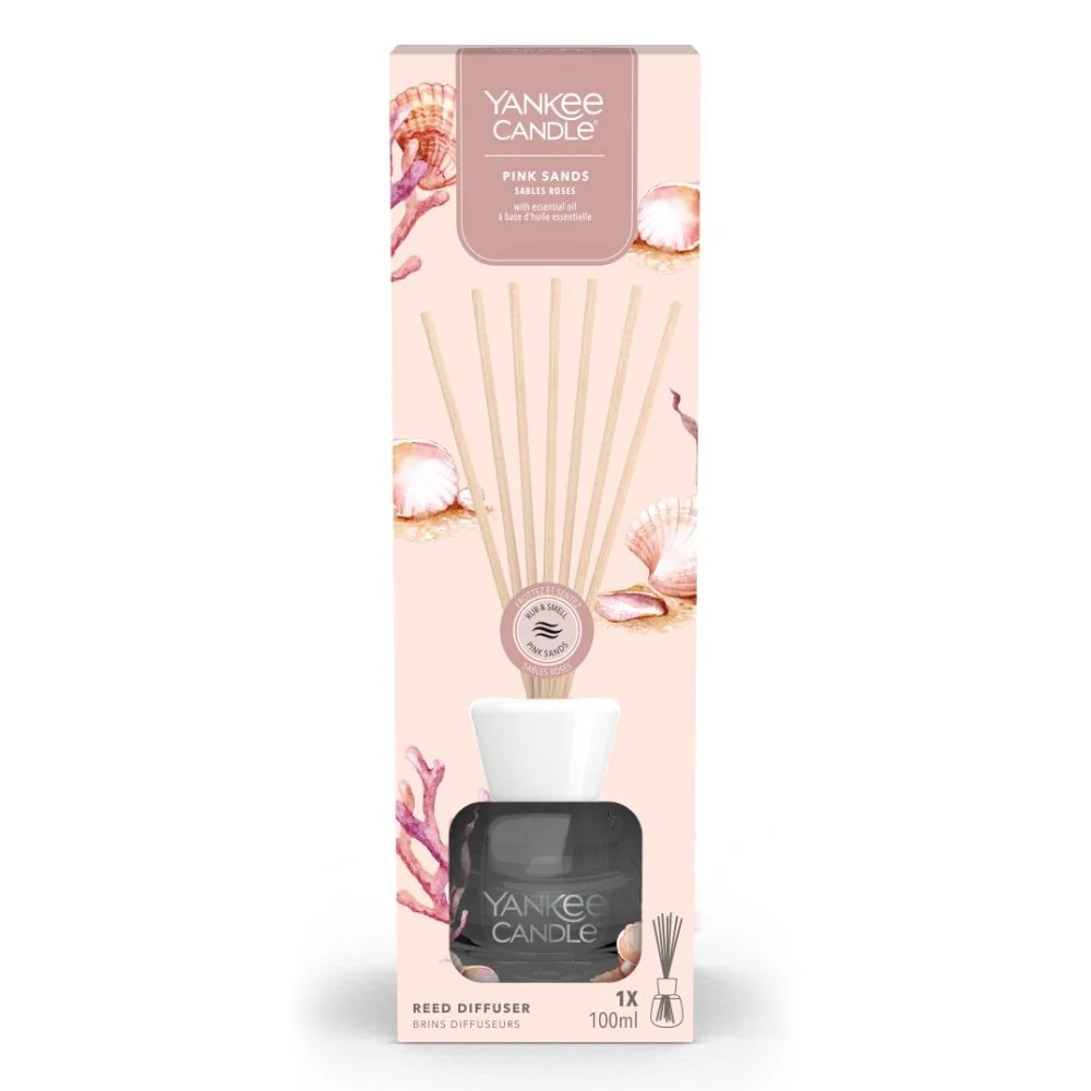 Yankee Candle Signature Reed Diffuser Pink Sands 100ml - Image 2